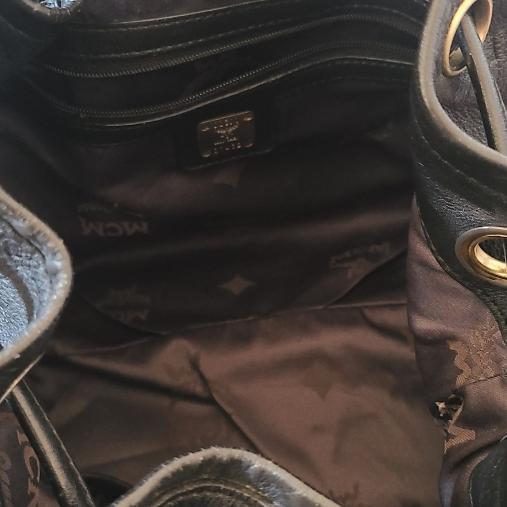 MCM Bucket Black Bag - Picture 11 of 16